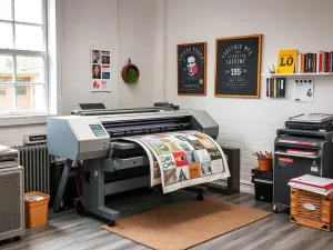 Jak wybrać odpowiedni materiał do druku wielkoformatowego – porównanie banerów, siatek mesh i folii reklamowych