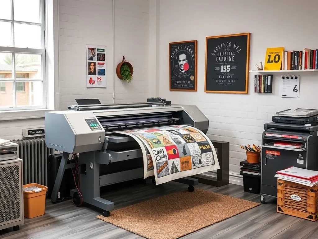 Jak wybrać odpowiedni materiał do druku wielkoformatowego – porównanie banerów, siatek mesh i folii reklamowych